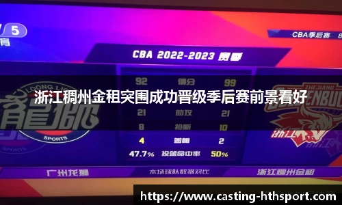 浙江稠州金租突围成功晋级季后赛前景看好